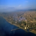 Barcelona desde el  rio Bess, marzo, 1989