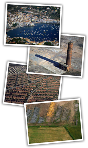 Fotografia aérea en todo el litoral español